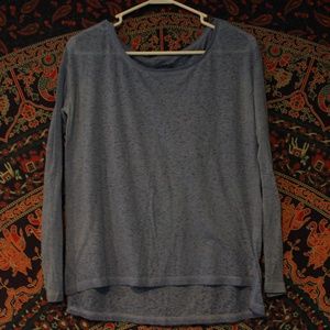 Blue Long Sleeve Top (American Eagle)